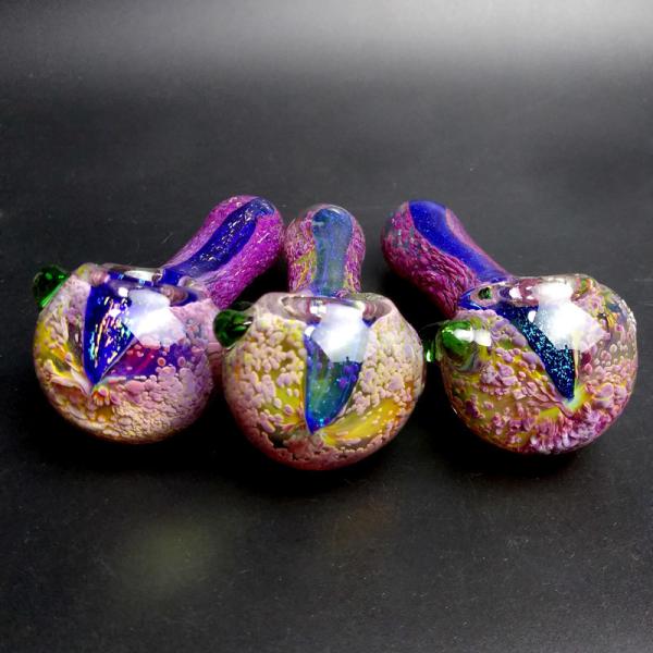 Buy cheap Professional Fashion Purple Pink Glass Pipe For Weed Dry Herb Unbreakable from wholesalers