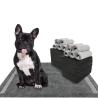 Buy cheap CE ISO Certified Blue SnuGrace Dog Pee Mat Fast Absorbing and Durable Pet Training Mat from wholesalers