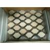 Buy cheap Basketweave Natural Stone Mosaic Wall Tile For Living Room Crema Marfil Color from wholesalers