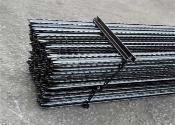 ISO14001 2015 Painted Black 1.8m Fence Star Pickets