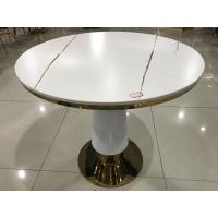 Buy cheap 72cm High Nesting Wrought Iron And Marble Coffee Table product