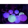 Buy cheap IP65 Colorful RGB Light Globe Durable Construction LED Sphere Christmas Lights from wholesalers