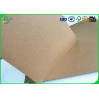 Buy cheap Brown Kraft Liner Paper Board 80gsm - 350gsm Stretching Resistance For Cement Bag Paper product