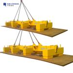 Buy cheap Circular Electromagnet Plate Lifting Clamp , CE Mining 110v Horizontal Lifting Clamp 10ton from wholesalers