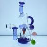 Buy cheap OEM ODM 14inch Water Pipe Bubbler Glass Hookah Bongs With Ice Catcher from wholesalers