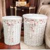 Buy cheap Cheap Storage Rattan Wicker Willow Laundry Basket With Lid Fashion Natural Baskets ECO Friendly Storage Factory Supply from wholesalers