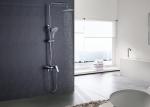 Buy cheap Chrome Finished Brass Bathroom Shower Set ROVATE Adjustable Handheld Shower from wholesalers