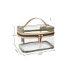 Buy cheap Easy Carrying Clear Cosmetic Bags For Travel Fashionable Design OEM Service from wholesalers