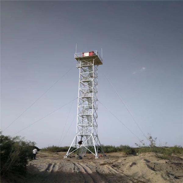 Buy cheap Bolts Connection Steel Plate Military Guard Tower from wholesalers