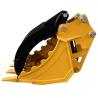 Buy cheap Customized Hydraulic Thumb Grab bucket skeleton bucket mini excavator rotating bucket for excavator from wholesalers