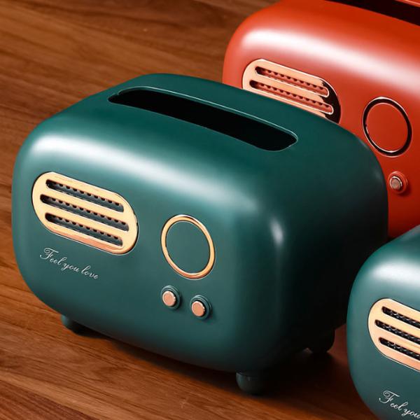 Buy cheap Desktop Vintage Retro Radio Model Tissue Box Plastic Material from wholesalers