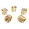 Buy cheap 1000PSI 1/4" Female 3/8" Male NPT Brass Hex Bushing ASTM from wholesalers