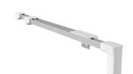 White Color Extendable 0.6m/S Smart Curtain Track 6m Curtain Rail Motorized