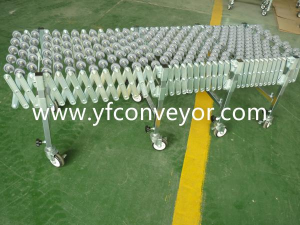 Buy cheap Factory Price Flexible Gravity Plastic Wheel Conveyor/ Hot Sale Flexible Gravity Plastic Skate Wheel Conveyor from wholesalers