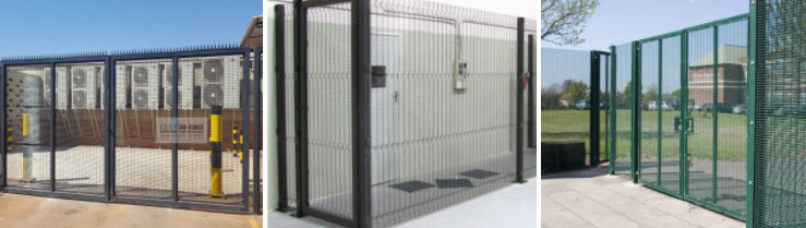 Anti Cut 12.7*76.2*4.0mm 358 Mesh Fence For Airport