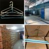 Buy cheap Laundry Factories Metal Wire Hanger , White / Blue Clothes Drying Hanger from wholesalers