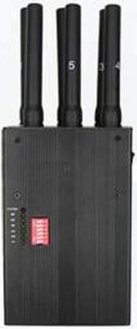Buy cheap GPS + WIFI + 3G Portable Cell Phone Jammer / Blocker EST-808HI For School from wholesalers