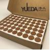 Buy cheap Flexible Heat Resistant Cabinet Screw Stickers For Easy Bolt Protection Brown Grain from wholesalers