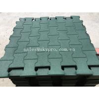 Buy cheap Training room interlocking tile dogbone crumb flooring Rubber Pavers product