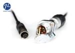 Heavy Duty Coiled Trailer Cable Electrical Wire For Vehicle Reverse Camera