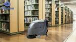 Quiet Library Floor Scrubber – Auto Shutoff & Gentle Cleaning