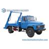 Buy cheap Long Cab 6 Ton Swing Off Garbage Trucks With LHD Steering Wheel from wholesalers