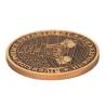 Buy cheap Die Stamping Personalised Silver Coin Zinc Alloy Metal 3d Gold Coin from wholesalers