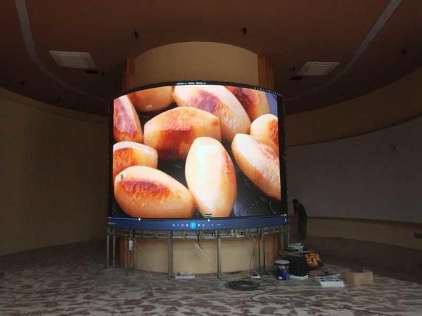 Buy cheap Arc Lock P4.81 1000cd/sqm Curved LED Screen SMD2121 from wholesalers