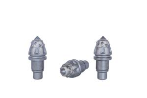 China Round Shank Chisel Bit with Carbide Auger Teeth / Rock bullet tooth on sale