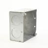 Buy cheap 3/8" To 1/2" Adjustable Metallic Outlet Box Mud Ring G60 Steel Pre Galvanized from wholesalers