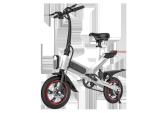 Intelligent City Portable Folding Electric Bike 12 Inch With High Carbon Steel