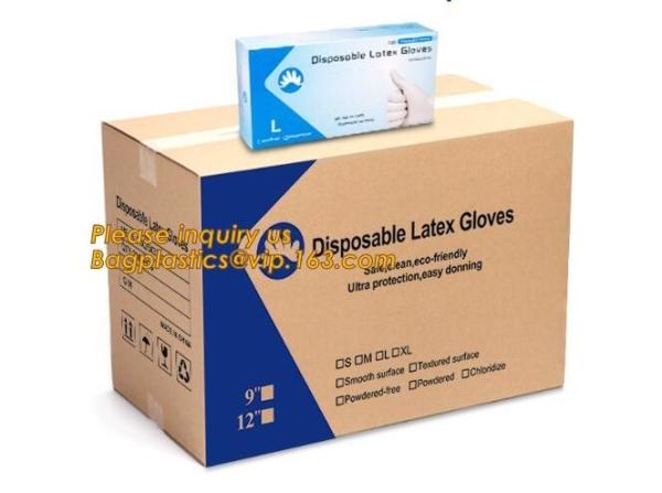Buy cheap Disposable latex glove medical examination gloves,Medical Natural latex examination glove no powder,disposable medical g from wholesalers