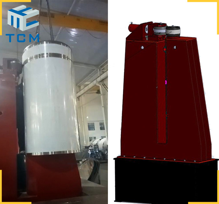 Smoothing Machine For Circumferential Seams On Steel Tank Shell Surface