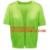 Buy cheap Short Sleeve Pointelle Shoulder Pointelle Sleeve Women Cardigan, Long Sleeve Stitch Blocking Pointelle Stripe Women Card from wholesalers
