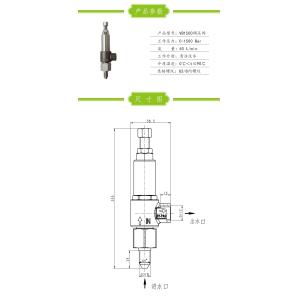 Buy cheap FLOWGUARD unloader valve VB1500 0-1500bar 40LPM from wholesalers