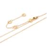 Buy cheap Gold stainless steel necklace, light luxury, niche high-end collarbone necklace, temperament, women's high-end design, collarbone chain, new style from wholesalers