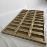 PTFE 0.8mm 920x600x33.5mm Industrial Baking Pan Gold Cookie Sheet