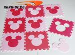 Shock Absorbent Cross Texture 30*30cm Puzzle Foam Mat