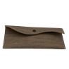 Buy cheap Pvc 182x86mm Handmade Leather Glasses Case Portable Holder Embossing Logo from wholesalers