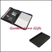 Buy cheap promotional A4 Manager/Chief Notebook with zipper gift product