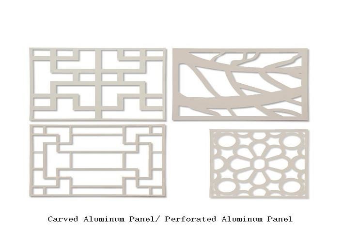 Curtain Wall 5x10ft Perforated Aluminum Composite Panel Water Resistant