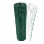 BWG8-BWG26 Green Powder Coated PVC Welded Wire Mesh Rolls 25mmx25mm