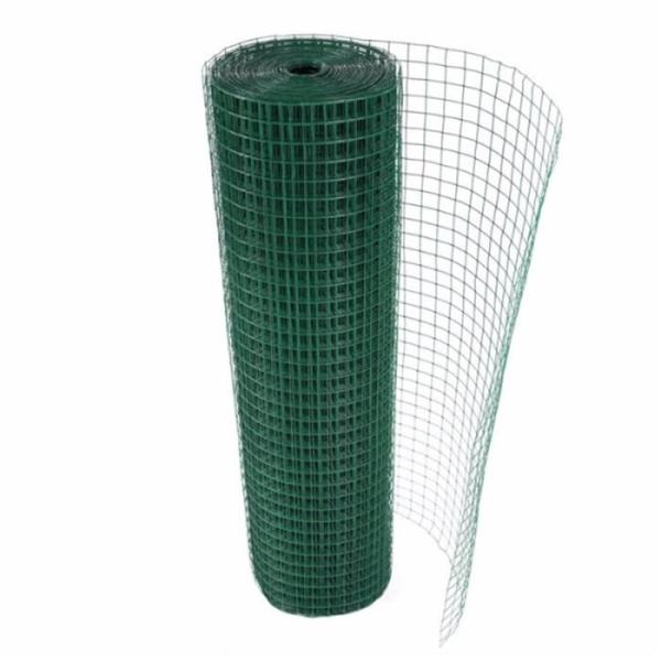 Buy cheap BWG8-BWG26 Green Powder Coated PVC Welded Wire Mesh Rolls 25mmx25mm from wholesalers