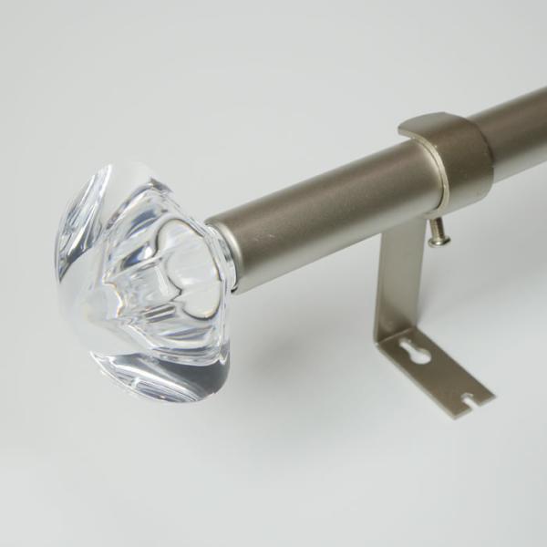 Buy cheap Luxury Adjustable Iron Pipe Curtain Rods For Living Room from wholesalers