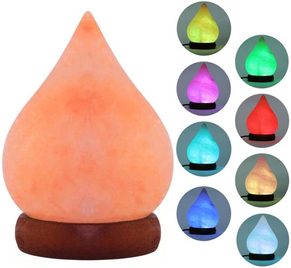 Buy cheap 7 Colors USB Drop Shaped Crystal Himalayan Rock Salt Lamp from wholesalers