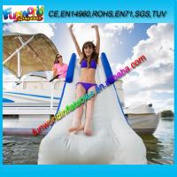 Buy cheap 0.9mm PVC Tarpaulin Outdoor Inflatable Floating Slide For Sea product
