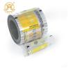 Buy cheap 76.2mm Film Roll Plastic Packets For Packaging Premium Honey Packaging Metallized Film from wholesalers