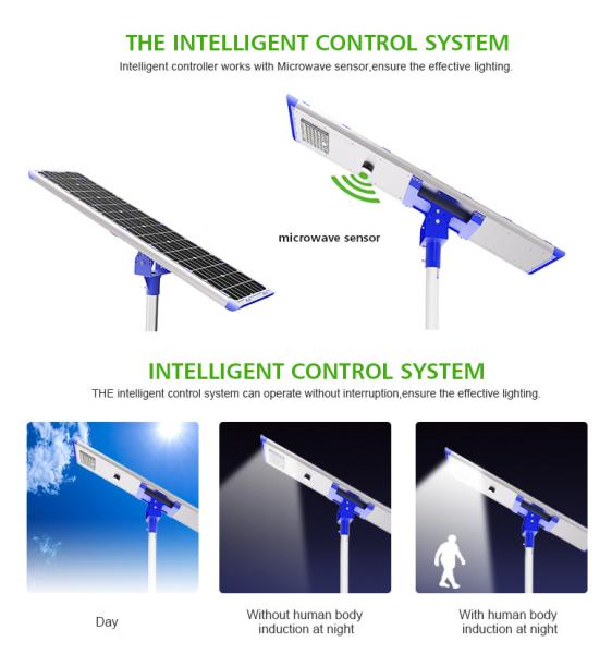 Buy cheap Integrated Solar 80W 100W LED Street Lighting For 3 Years Warranty from wholesalers