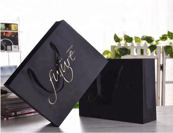Buy cheap UV Printing Custom Size Paper Bags , Commercial Paper Bags For Company Promotion from wholesalers