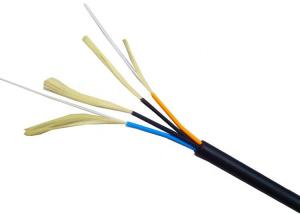 Wholesale GYFJH type cable 7.0mm Tight-buffered Fiber 2 Core Outdoor fiber Optical Cable from china suppliers